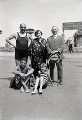 Magyarország,Balaton, Siófok, strand., 1934, Gara Andor, Fortepan #201137