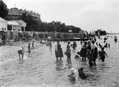 Horvátország,Adria, Abbázia, Slatina fürdő., 1935, Gara Andor, fürdőzés, Fortepan #201153