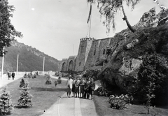 Magyarország, Lillafüred, Miskolc, a Palotaszálló függőkertje., 1935, Gara Andor, Fortepan #201155