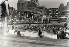 Magyarország, Budapest XI., Gellért Gyógyfürdő, hullámmedence., 1935, Gara Andor, Budapest, Fortepan #201183