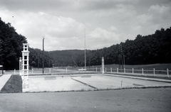 Magyarország, Komló, a Sikonda Szálló medencéje., 1933, Gergely György, Fortepan #201290