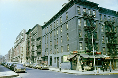 Amerikai Egyesült Államok, New York, a York Ave és az E 88. Street keresztezödése., 1962, Gergely György, színes, Fortepan #201306