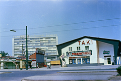 Németország, Berlin, Nyugat-Berlin, Tauentzienstrasse 10., a Breitscheidplatz közelében., 1960, Gergely György, színes, mozi, Siemens, Fortepan #201316