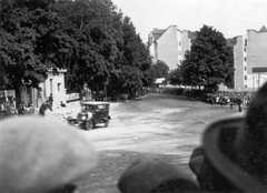 Magyarország, Budapest XII., Istenhegyi út, szemben a Kék Golyó utca, Svábhegyi autóverseny., 1927, Négyesi Pál, verseny, automobil, Budapest, Fortepan #20136