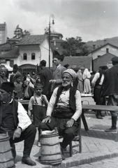 1922, Győri Zoltán, piac, Fortepan #201463