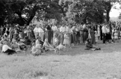 1959, Handa család, sokadalom, Fortepan #201493