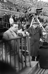 Hungary, Népstadion, Budapest XIV., Ferencváros - Vasas bajnoki labdarúgó-mérkőzés., 1961, Handa család, Budapest, Fortepan #201612