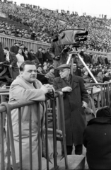 Hungary, Népstadion, Budapest XIV., Ferencváros - Vasas bajnoki labdarúgó-mérkőzés., 1961, Handa család, Budapest, Fortepan #201613