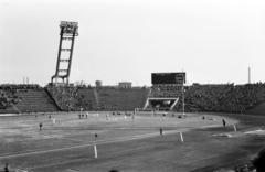 Hungary, Népstadion, Budapest XIV., Ferencváros - Vasas bajnoki labdarúgó-mérkőzés., 1961, Handa család, Budapest, Fortepan #201615