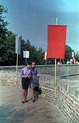 Magyarország, Szigetvár, Vár, látogatok a Hadtörténeti Intézet haditechnikai parkjának vándor kiállításakor., 1967, Jakab Antal, Fortepan #201772