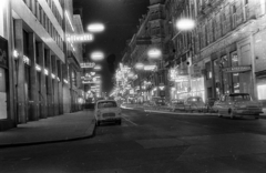 Ausztria, Bécs, a Kärntner Strasse a Donnergasse sarkától az Opera felé nézve., 1962, Jakab Antal, Fortepan #201866