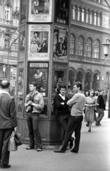 Hungary, Budapest VIII., József körút a Blaha Lujza térnél, a Nemzeti Színház mellett., 1963, Jakab Antal, Budapest, Fortepan #201905