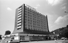 Romania,Transylvania, Cluj-Napoca, Strada Octavian Goga 1., Grand Hotel Napoca., 1972, Jakab Antal, Fortepan #202190