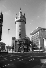 Németország, Frankfurt am Main, Eschenheim-torony (Eschenheimer Turm)., 1973, Jakab Antal, Fortepan #202231