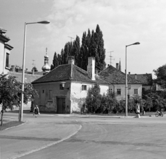 Hungary, Kőszeg, Pék (Fürst Sándor) utca a Várkör felé nézve., 1976, Faragó László, Fortepan #202438