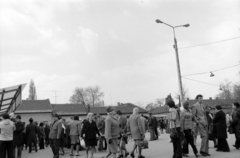 Magyarország, Budapest IV., Szent István (István) tér, piac., 1980, Rubinstein Sándor, Budapest, Fortepan #202876