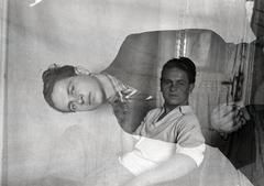 1937, Tóth Árpád, erroneous photo, double exposure, Best of, Fortepan #203212