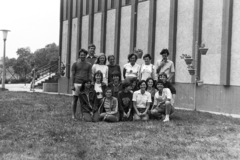 Magyarország, Balatongyörök, KISZ Zala megyei Bizottság „Kenyeres Júlia” Vezetőképző Tábor, 1982, Madách Gimnázium, Fortepan #203308