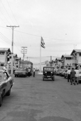 Vietnám, Ho Si Minh-város, (Saigon), Tan Son Nhut légibázis (Căn cứ không quân Tân Sơn Nhứt), a Nemzetközi Ellenőrző és Felügyelő Bizottság (International Commission of Control and Supervision / ICCS) tábora., 1973, Kővári György, ICCS-szervezet, Fortepan #203581