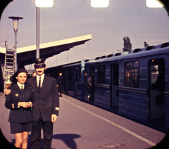 Hungary, Budapest X., Örs vezér tere (Fehér út), metróvégállomás., 1971, Palatinusz József, subway, subway station, Budapest, Fortepan #204183