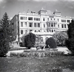 Hungary, Balatonfüred, Állami Szívkórház (Erzsébet szanatórium)., 1947, Somlói Miklós dr., public building, Fortepan #204284