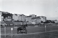 Magyarország, Budapest I., Vérmező, katonai gyakorlótér., 1927, Somogyvári Gergő, Budapest, lovas, Fortepan #204372