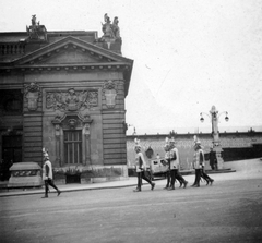 Hungary, Budapest I., Koronaőrök a főőrségi épület előtt., 1936, Fortepan, Budapest, Fortepan #20439