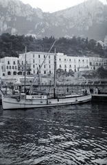 Olaszország, Capri, Marina Grande., 1933, Somogyvári Gergő, hajó, Fortepan #204450