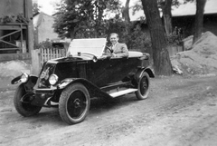 Renault típusú személygépkocsi., 1926, Fortepan, közlekedés, Renault-márka, francia gyártmány, Fortepan #20454