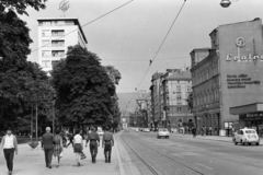 Bosnia and Herzegovina, Sarajevo, az ulica Maršala Tita a Veliki parknál., 1975, Kopányi György, Yugoslavia, Fortepan #204829