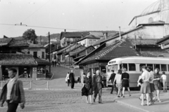 Bosnia and Herzegovina, Sarajevo, Bascarsija, balra az ulica Kovači, jobbra a Muslihudin Čekrekčija mecset felé nézve., 1975, Kopányi György, Yugoslavia, Fortepan #204979