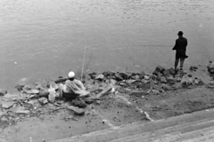 1974, Kereki Sándor, fishing, Fortepan #205024