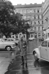 Hungary, Budapest V., József nádor tér, szemben a József Attila utca., 1969, Kereki Sándor, Budapest, overall, traffic warden, Fortepan #205047