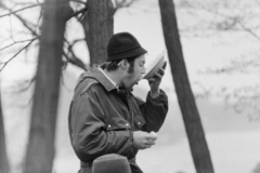 1974, Kereki Sándor, meal, plate, man, Fortepan #205207