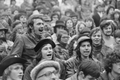 Poland, 1974, Kereki Sándor, hat, audience, Fortepan #205263