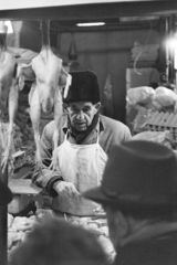 1974, Kereki Sándor, poultry, butcher, tradie, Fortepan #205694