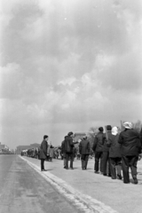 Magyarország, Budapest XIV., Dózsa György út, Ötvenhatosok tere (Felvonulási tér), május 1-i felvonulás., 1970, Kereki Sándor, Budapest, felvonulás, Fortepan #205789