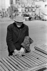 1974, Kereki Sándor, old person, Fortepan #206062