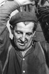 1972, Kereki Sándor, portrait, coalman, coal loader, man, Fortepan #206409