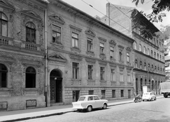 Magyarország, Budapest VII., Nefelejcs utca, szemben középen a 48-as számú ház., 1974, FŐFOTÓ, Trabant 601, Budapest, Fortepan #206561