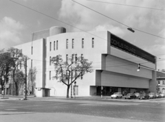 Magyarország, Budapest XIII., Lehel utca - Róbert Károly körút kereszteződés, Domus Áruház., 1974, FŐFOTÓ, modern építészet, Budapest, brutális építészet, Fortepan #206600