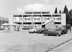 Magyarország, Budapesti Nemzetközi Vásár, Budapest X., Albertirsai úti vásárterület., 1974, FŐFOTÓ, Budapest, Hillman-márka, Ford Taunus P4, Ford Taunus P6, Fiat 128, Hillman Imp, GAZ M21 Volga, Fortepan #206607