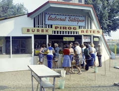 1975, FŐFOTÓ, colorful, buffet, Fortepan #206795