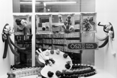 1975, FŐFOTÓ, Show window, yarn, Fortepan #206835