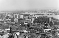 Hungary, Budapest II.,Budapest III., kilátás a Csejte utca körmyékéről az Árpád híd felé., 1976, FŐFOTÓ, Budapest, Fortepan #207013