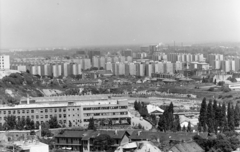 Hungary, Budapest II.,Budapest III., kilátás a Csejte utca környékéről Óbuda felé., 1976, FŐFOTÓ, Budapest, Fortepan #207014