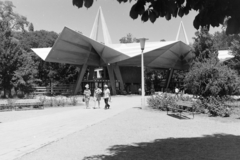 Hungary, Hajdúszoboszló, a Strand bejárata., 1976, FŐFOTÓ, Fortepan #207054