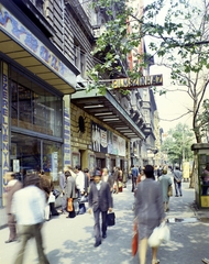 Hungary, Budapest VI., Teréz körút 30. (Lenin körút 88.), Művész mozi., 1976, FŐFOTÓ, colorful, Budapest, movie theater, Fortepan #207076