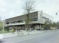 Magyarország, Vác, Széchenyi utca 34., Dunakanyar Áruház., 1977, FŐFOTÓ, színes, Fortepan #207145