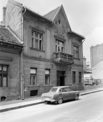 Magyarország, Budapest VIII., Vajdahunyad utca 7., 1977, FŐFOTÓ, rendszám, Budapest, Fortepan #207230